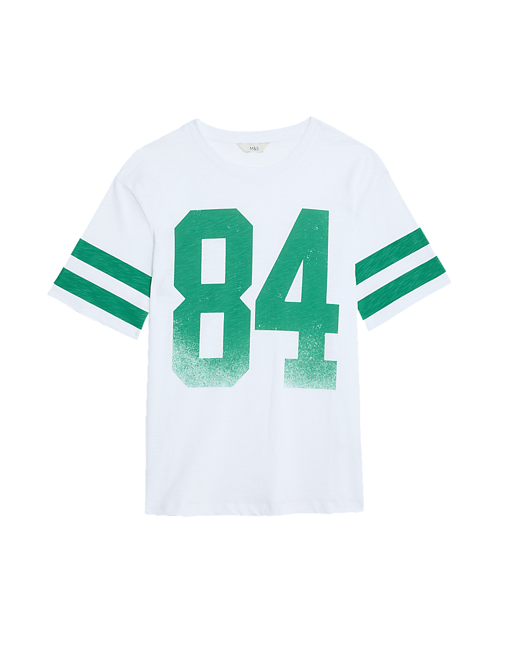 Pure Cotton Slogan T-Shirt