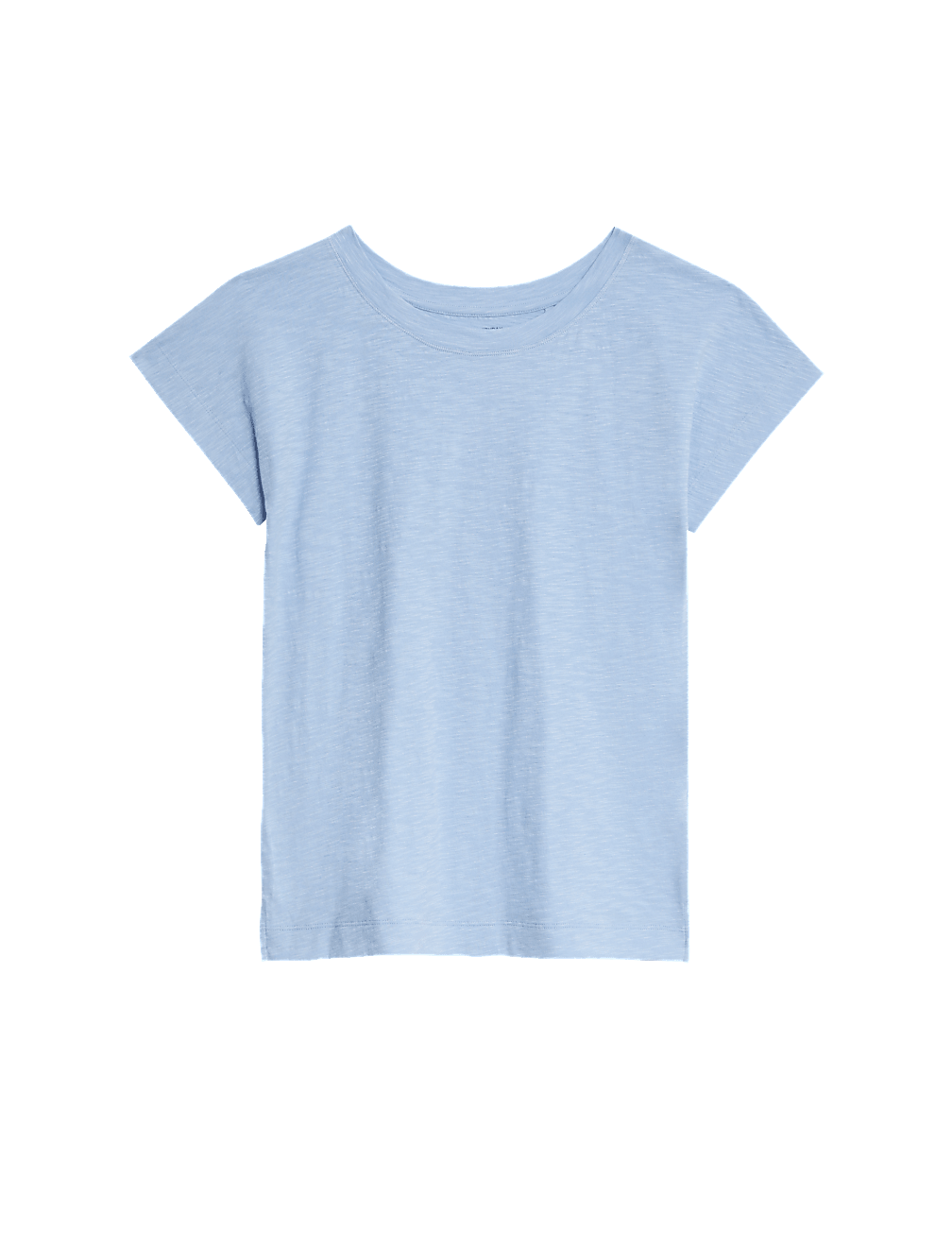 Pure Cotton Everyday Fit Slash Neck T-shirt