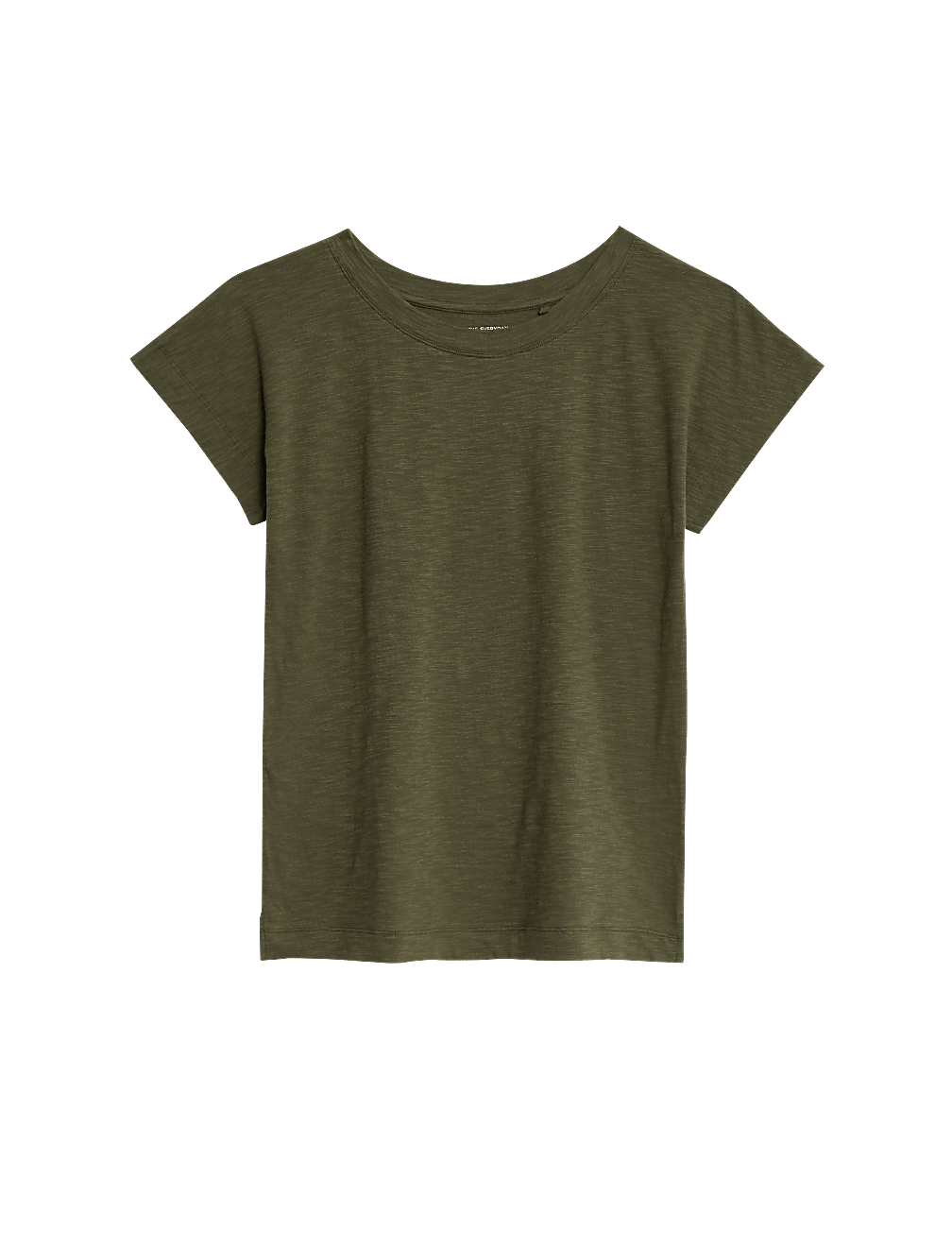 Pure Cotton Everyday Fit Slash Neck T-shirt