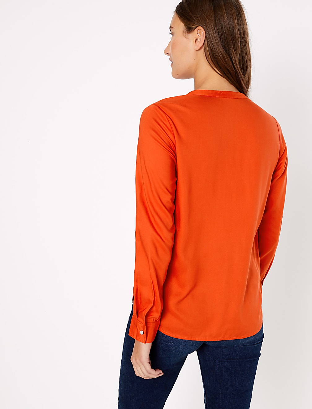 Button Detail Blouse
