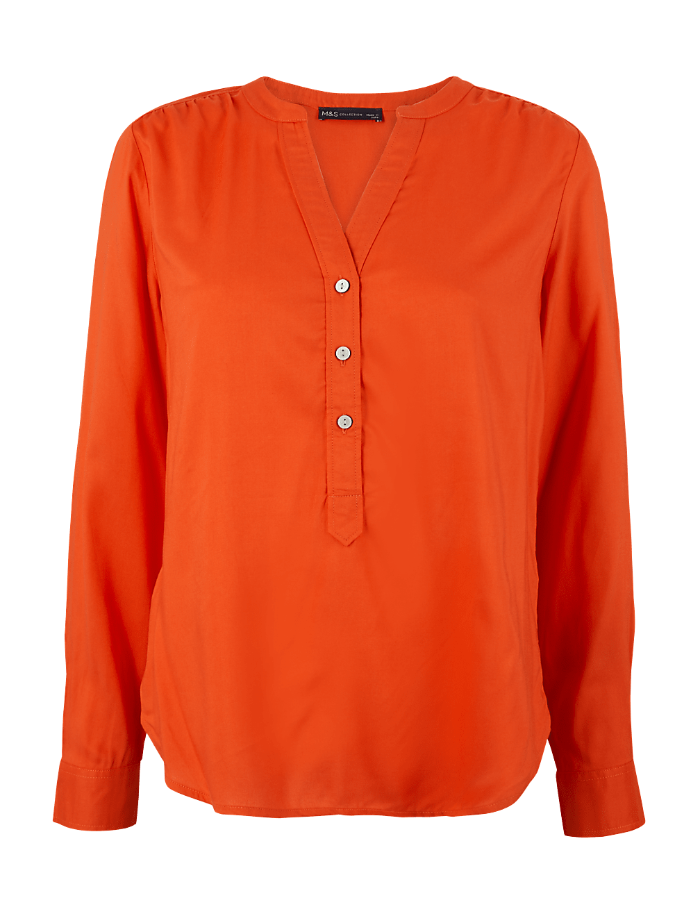 Button Detail Blouse