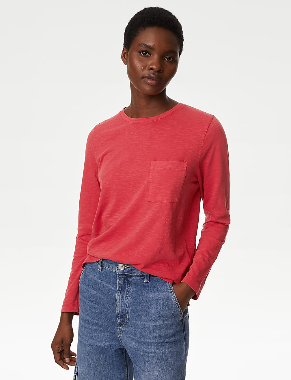 Pure Cotton Pocket Top