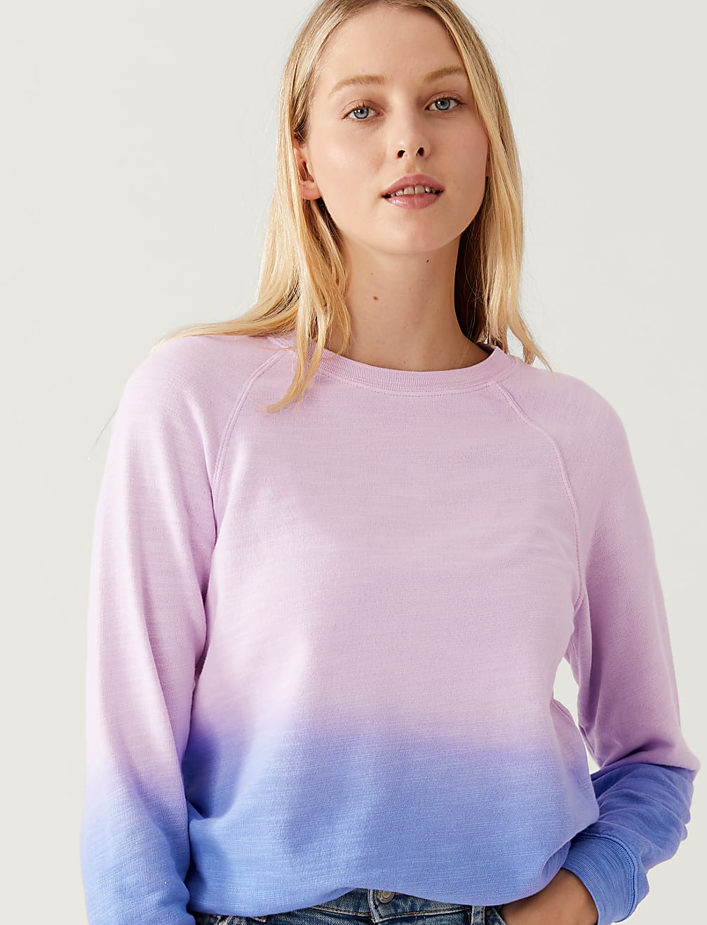 Pure Cotton Printed Sweatshirt