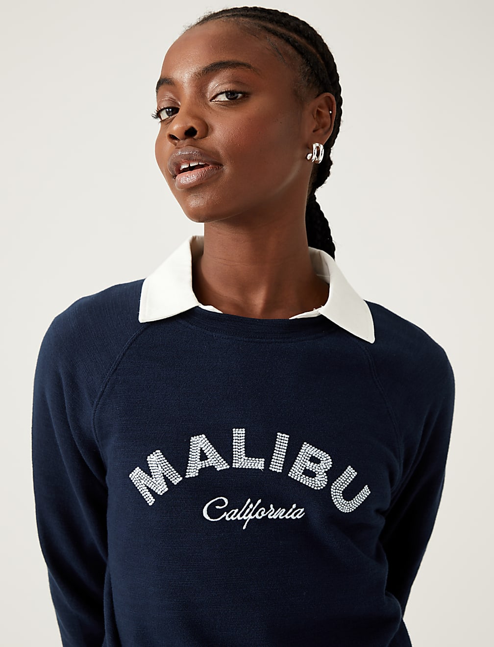 Pure Cotton Printed Sweatshirt