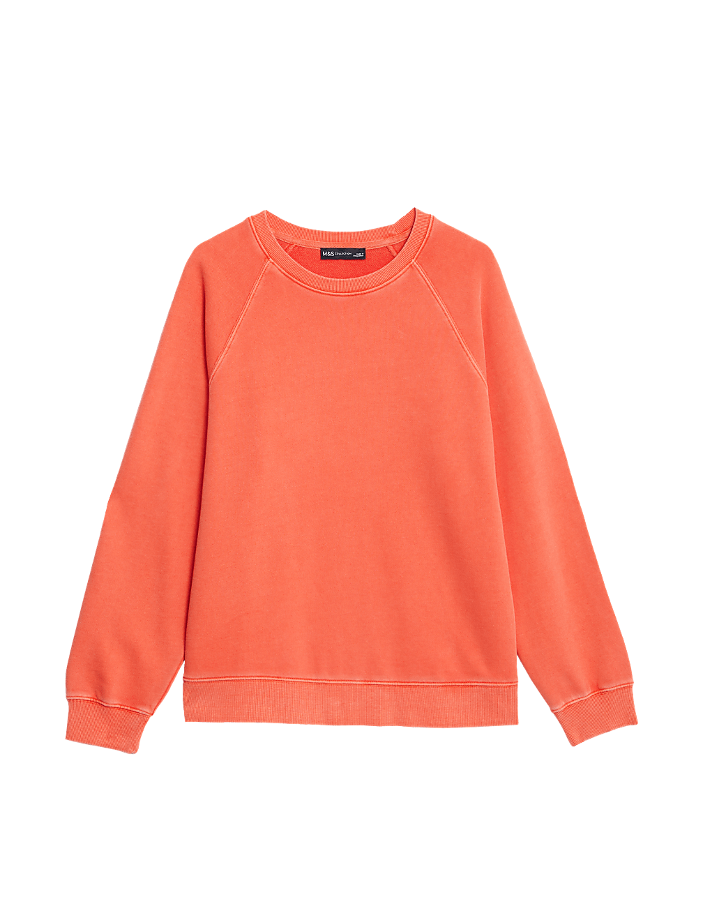 Pure Cotton Crew Neck Sweatshirt