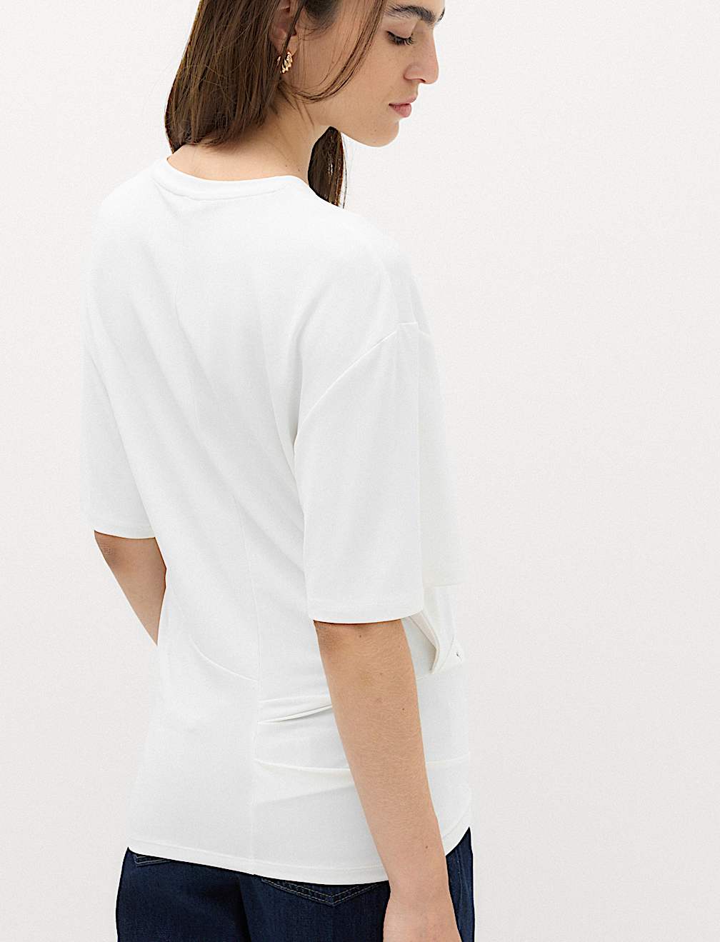 Drape Waisted T-Shirt