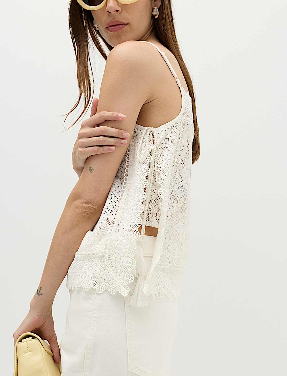 Broderie Cutwork Cami Top