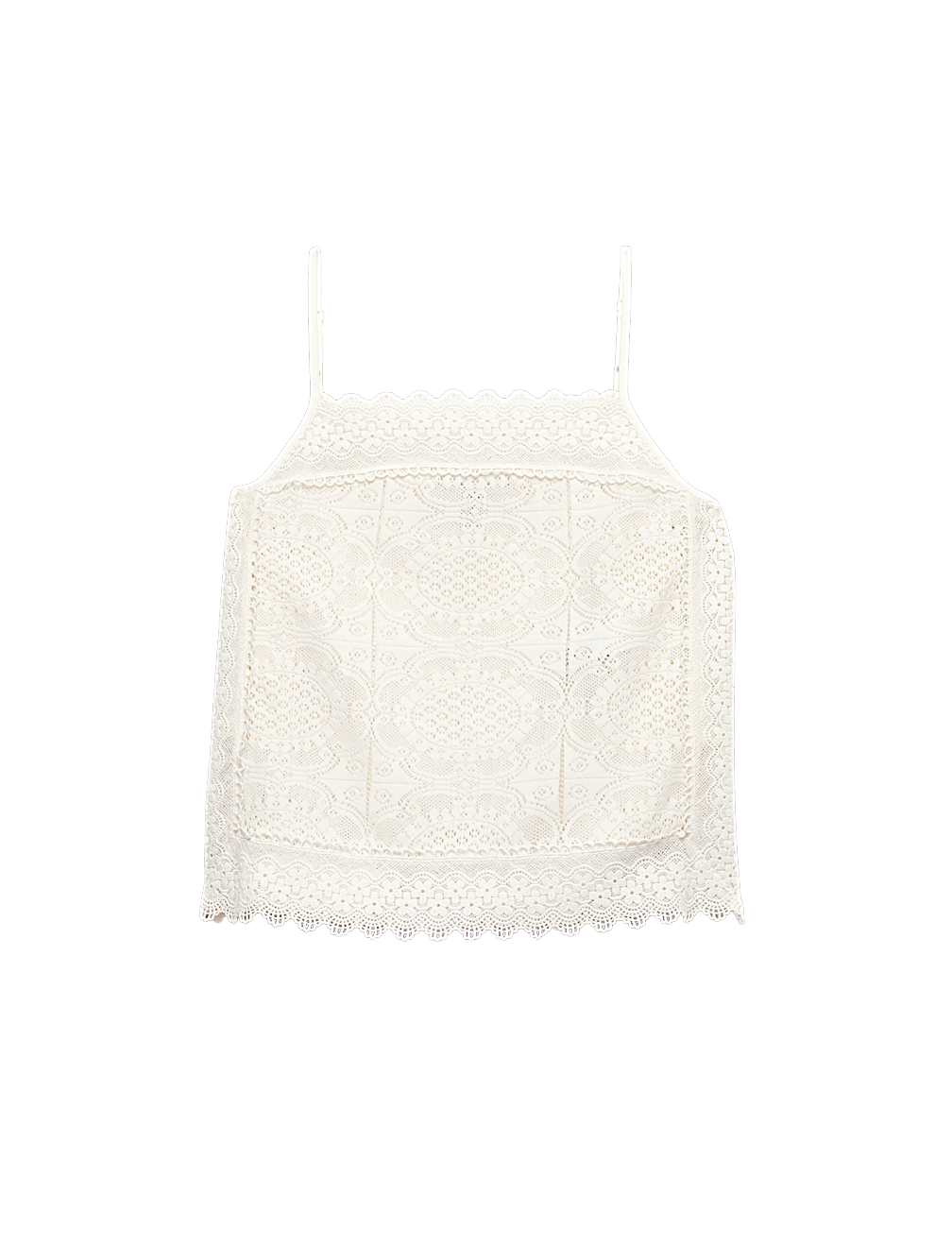 Broderie Cutwork Cami Top