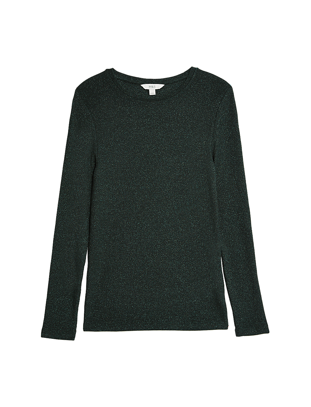 Cotton Rich Sparkly Regular Fit Top