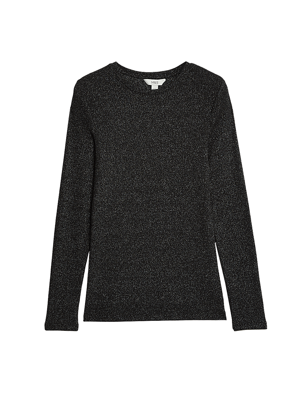 Cotton Rich Sparkly Regular Fit Top