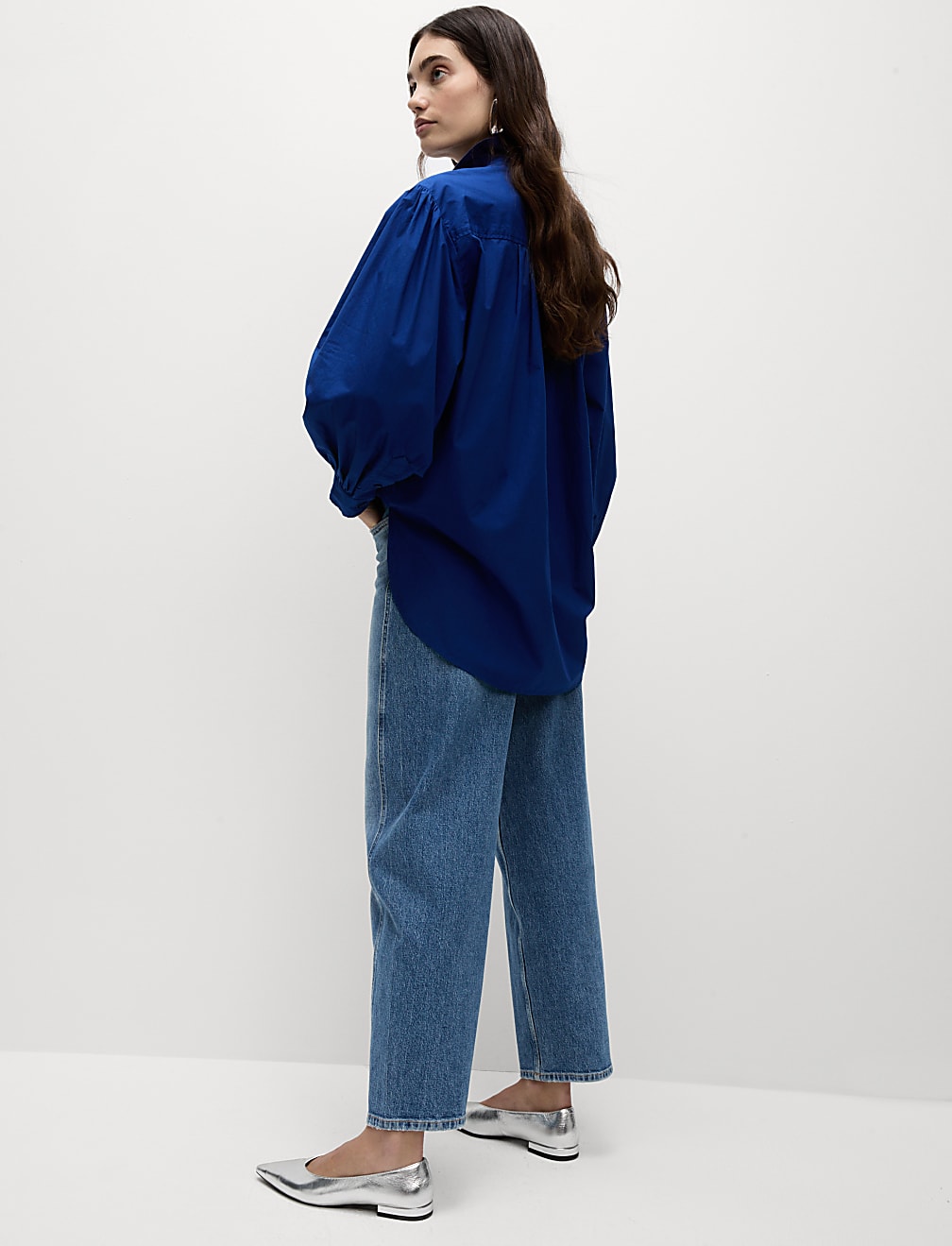 Pure Cotton Oversized Shirt
