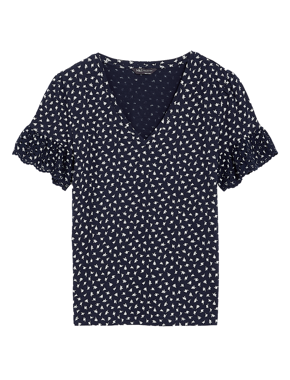 Pure Cotton Printed Top