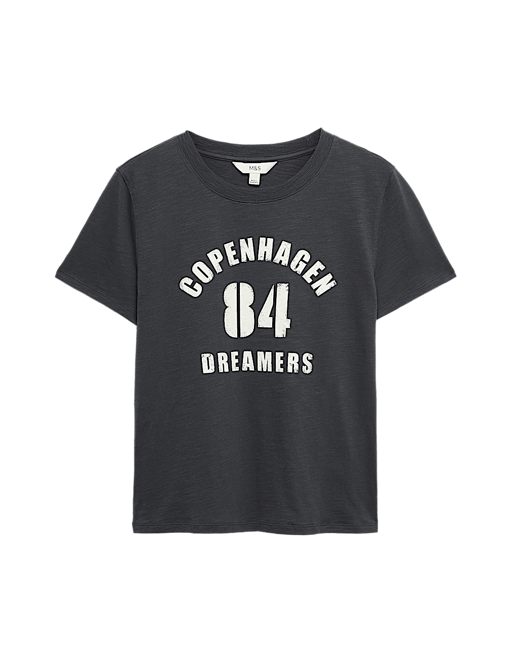 Pure Cotton Graphic Slim Fit T-Shirt