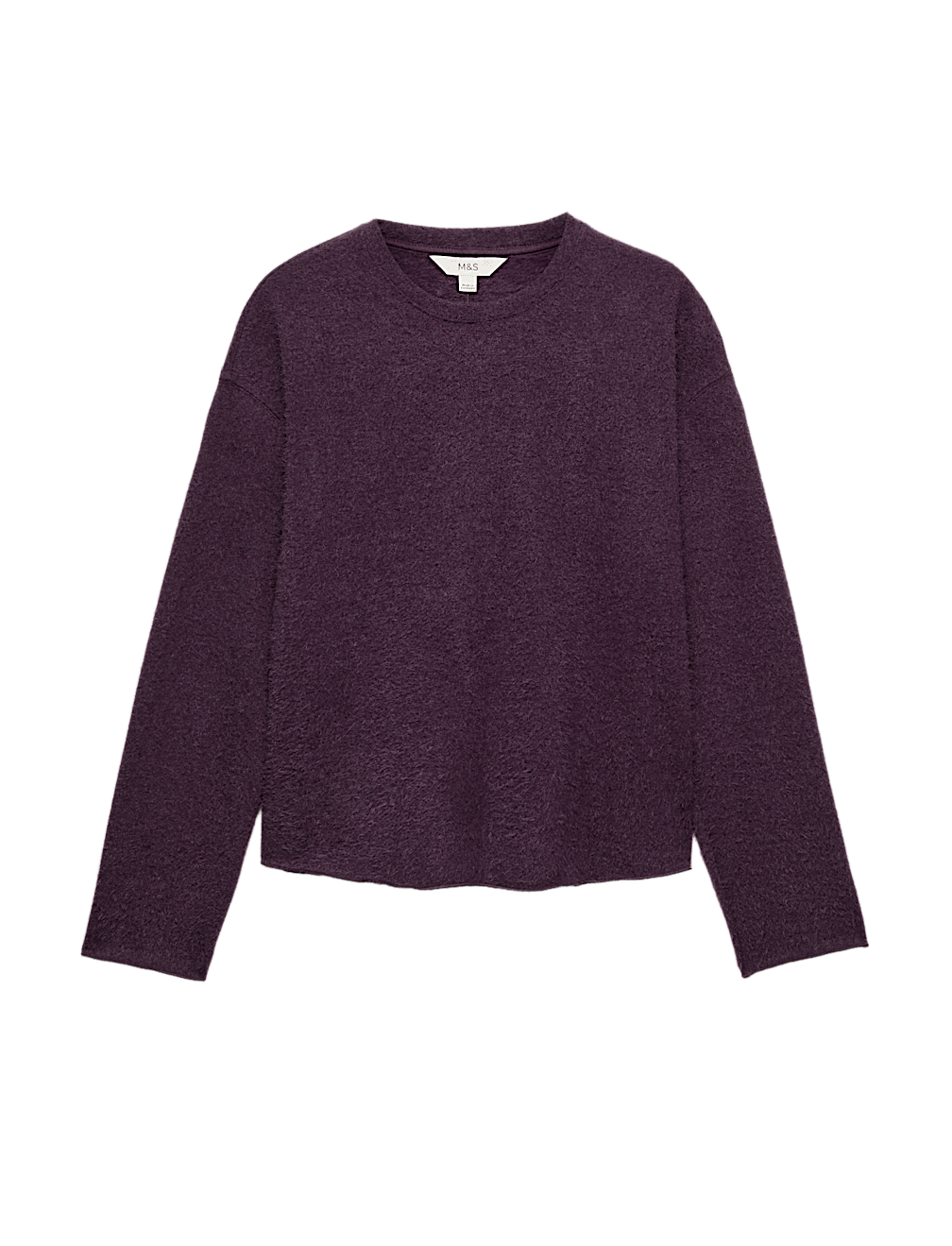 Cosy Eyelash Crew Neck Sweatshirt