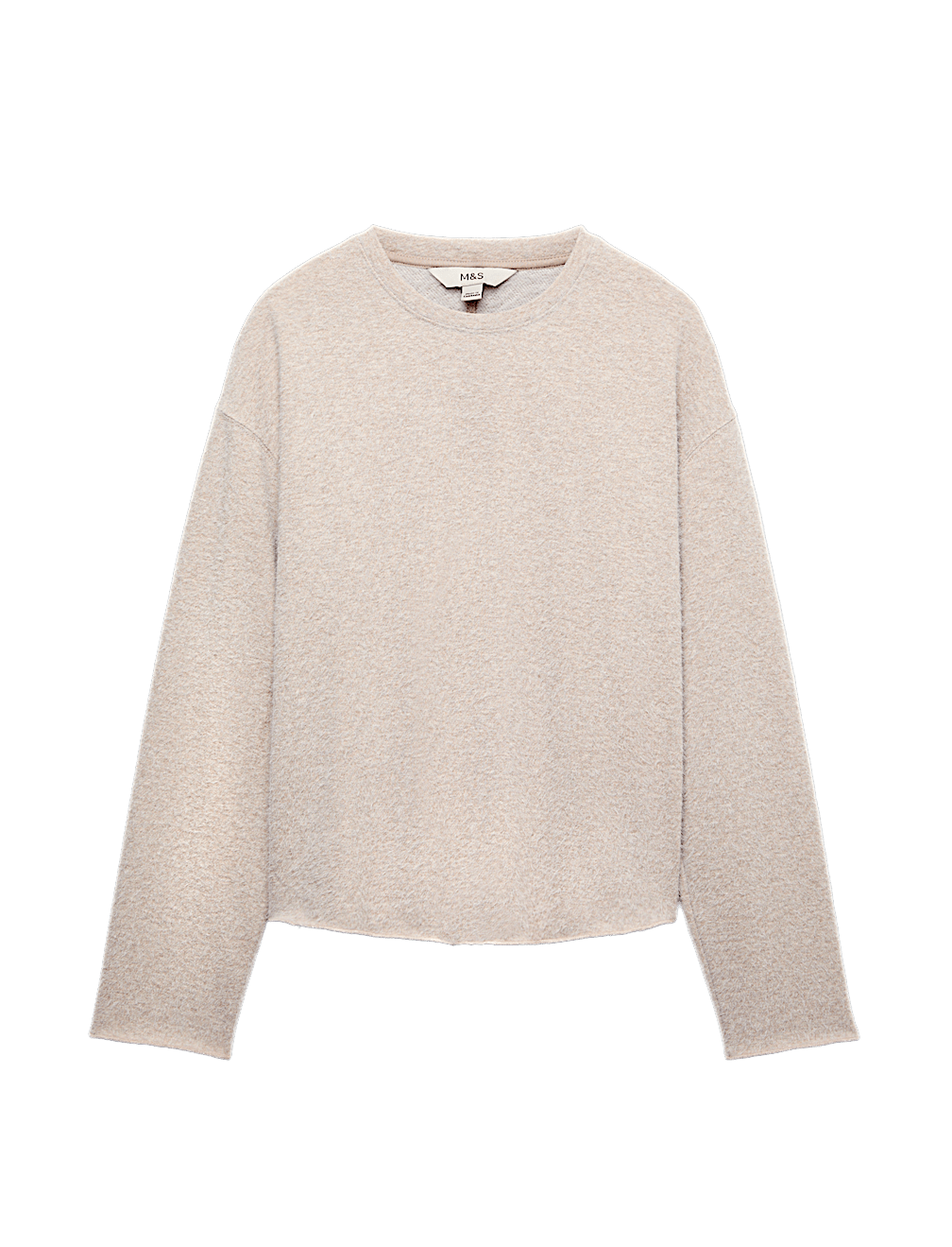 Cosy Eyelash Crew Neck Sweatshirt