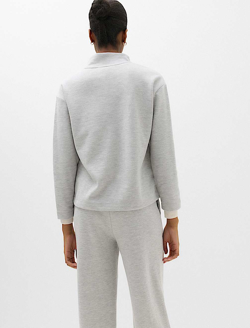 Cotton Rich Cosy Funnel Neck Top