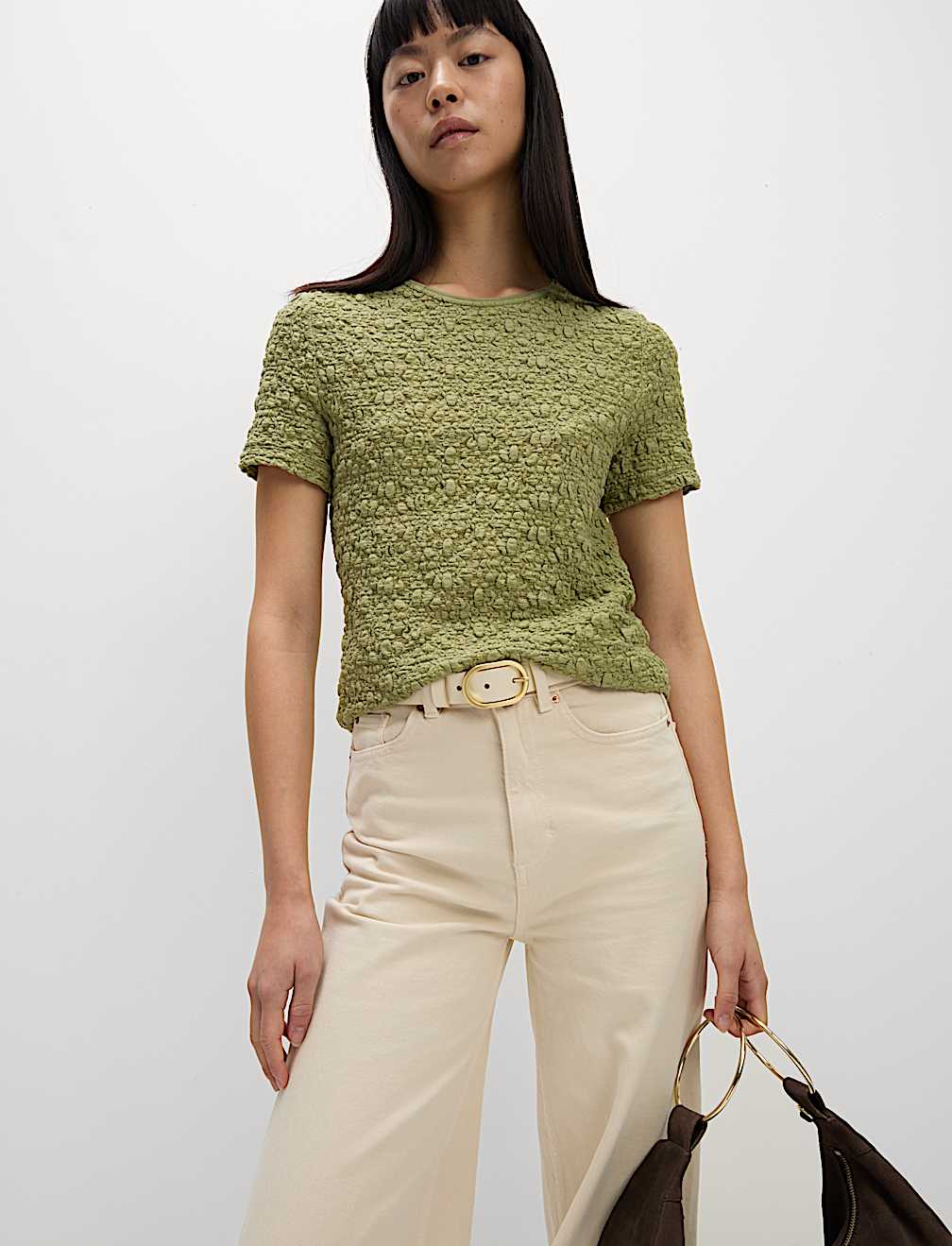 Cotton Rich Textured Top