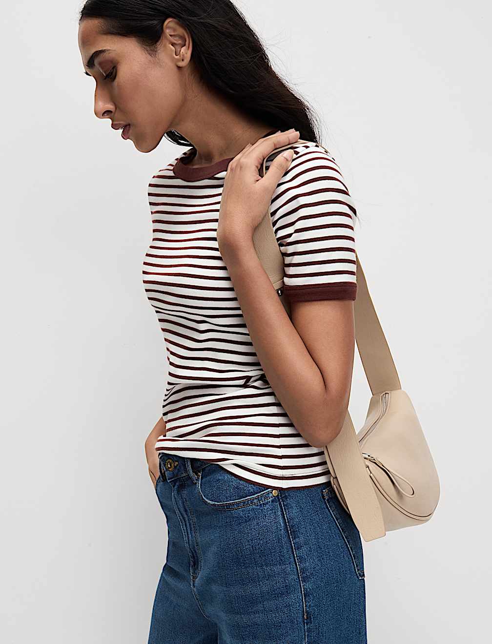 Cotton Rich Striped T-Shirt