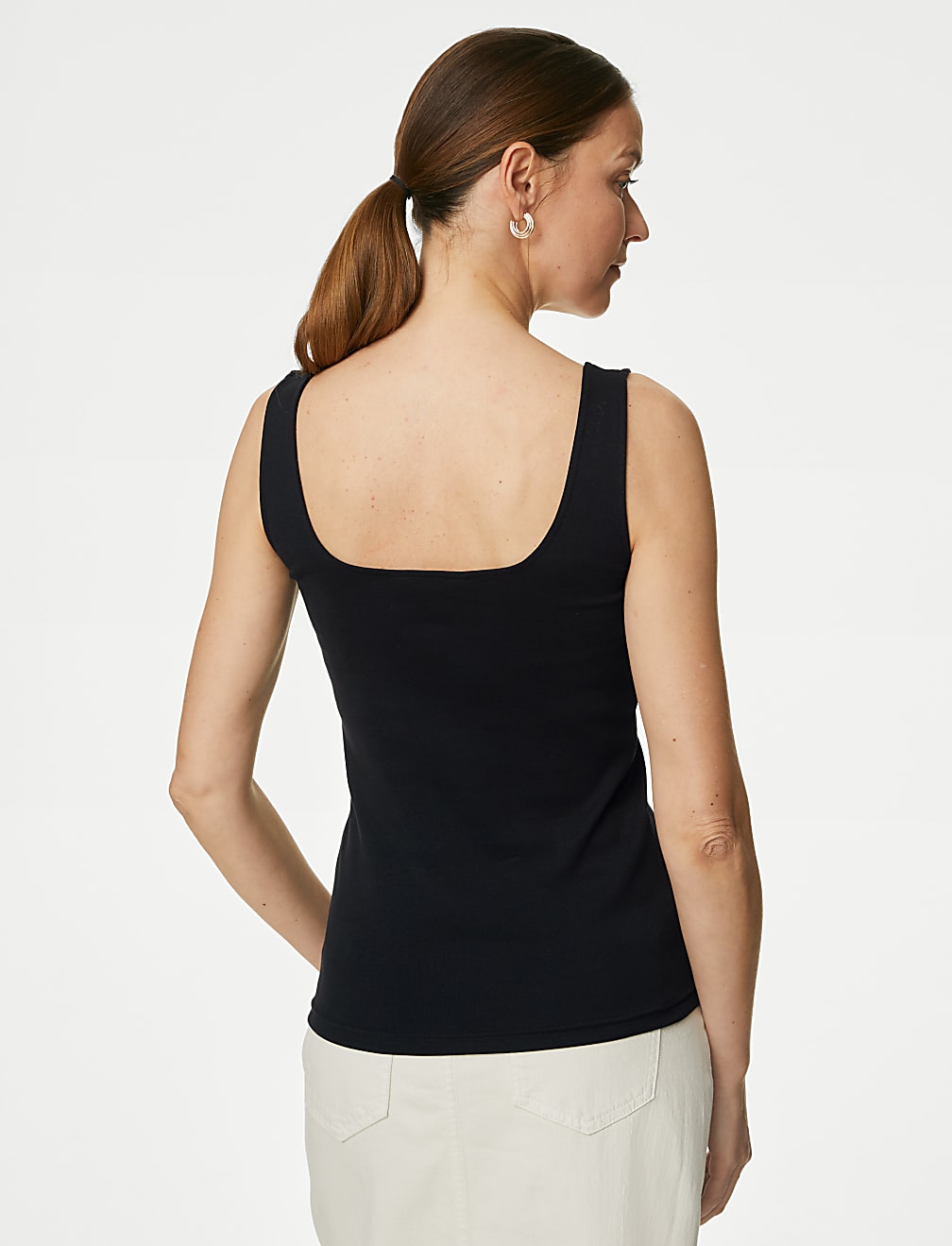 Pure Cotton Fitted Vest