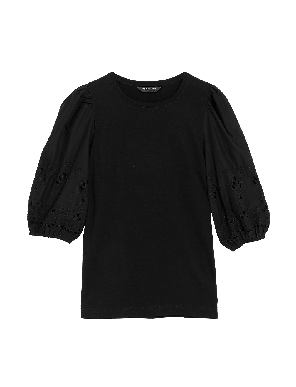 Pure Cotton Broderie Top