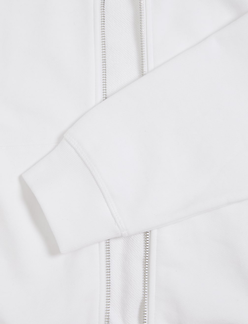 Pure Cotton Zip Up Hoodie