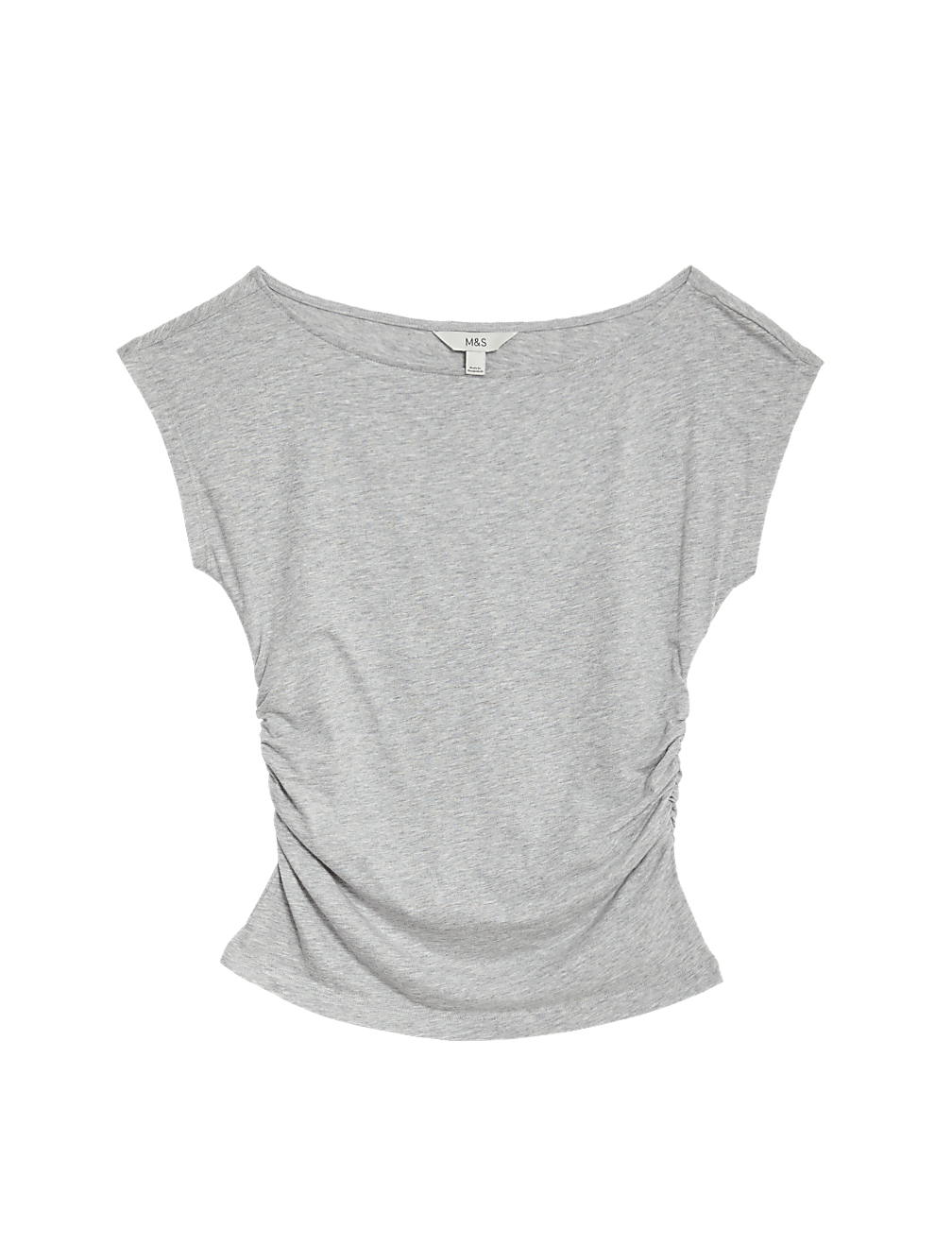 Cotton Modal Ruched Top