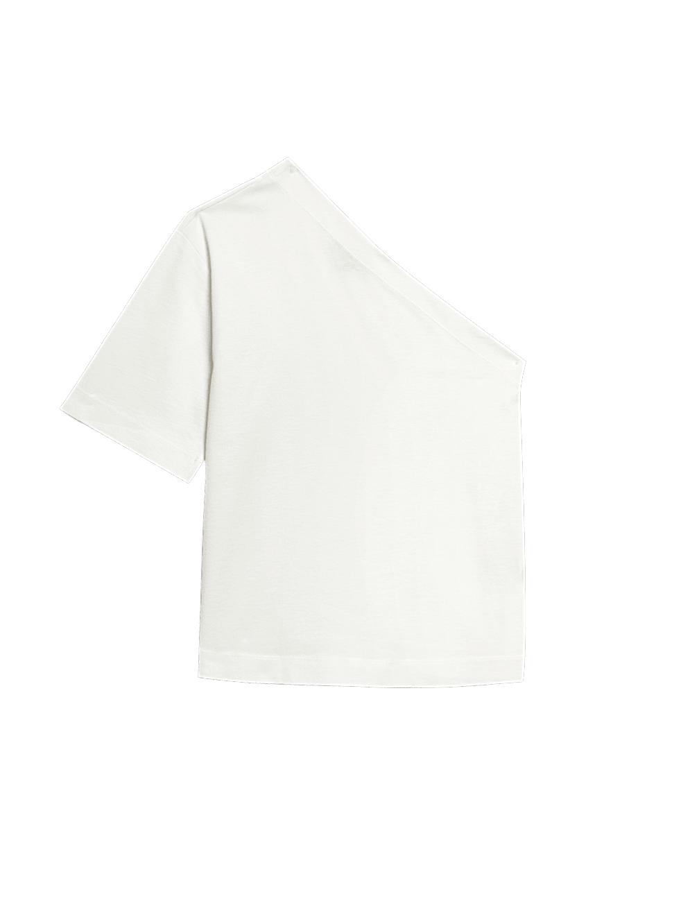 Pure Cotton One Shoulder Top