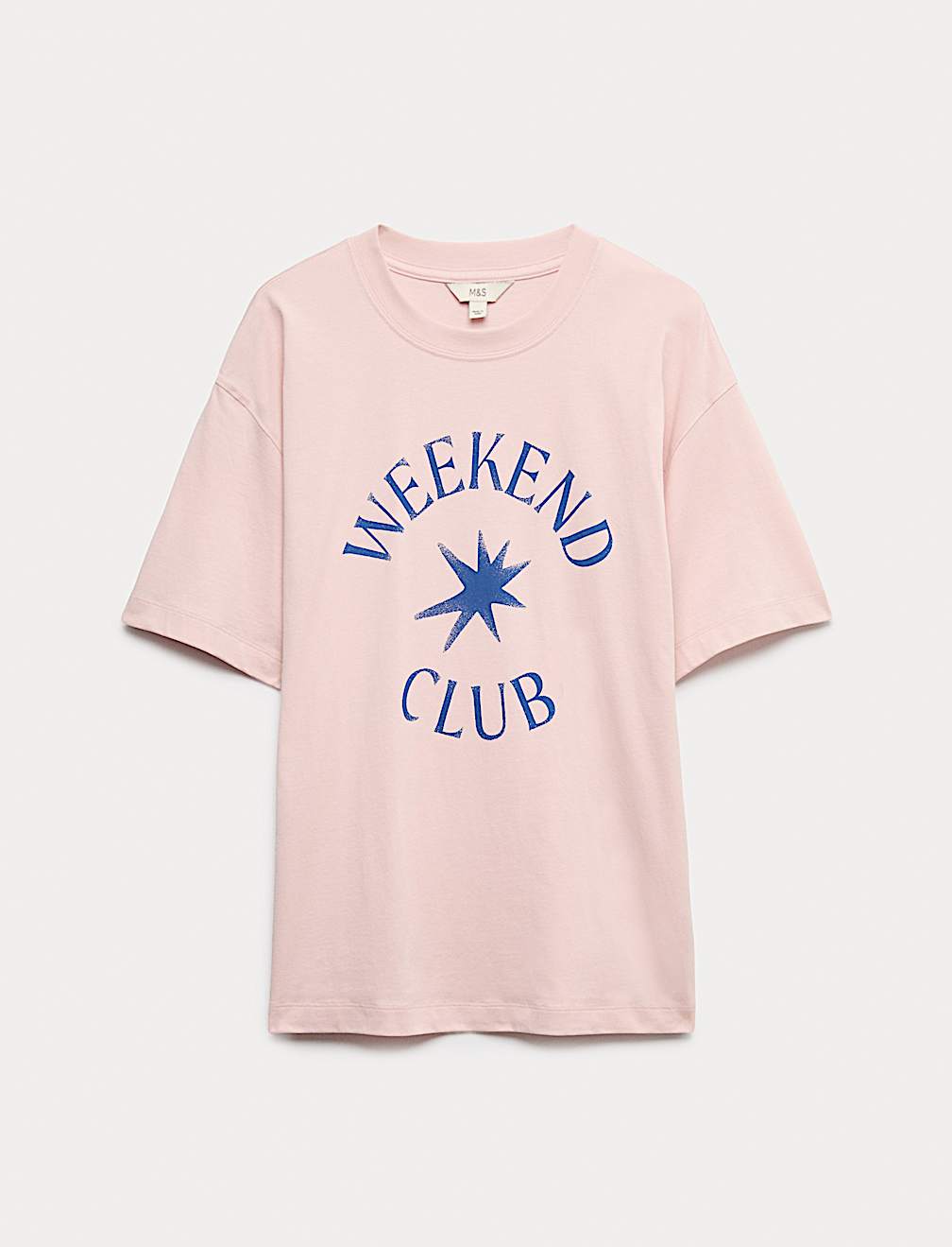 Cotton Rich Graphic Oversized T-Shirt