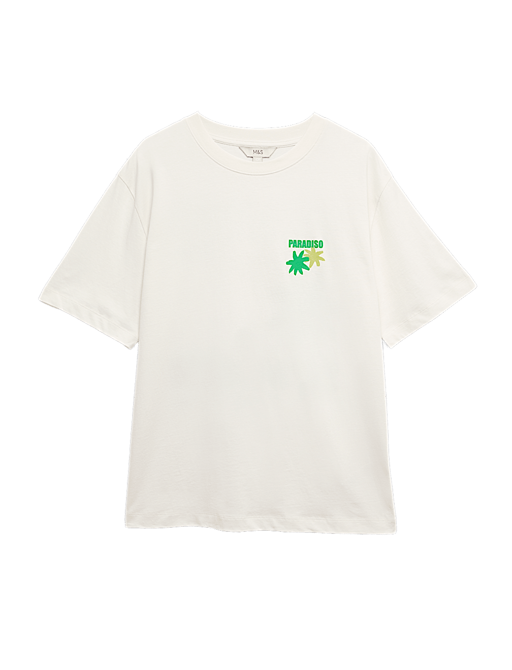 Cotton Rich Graphic Oversized T-Shirt