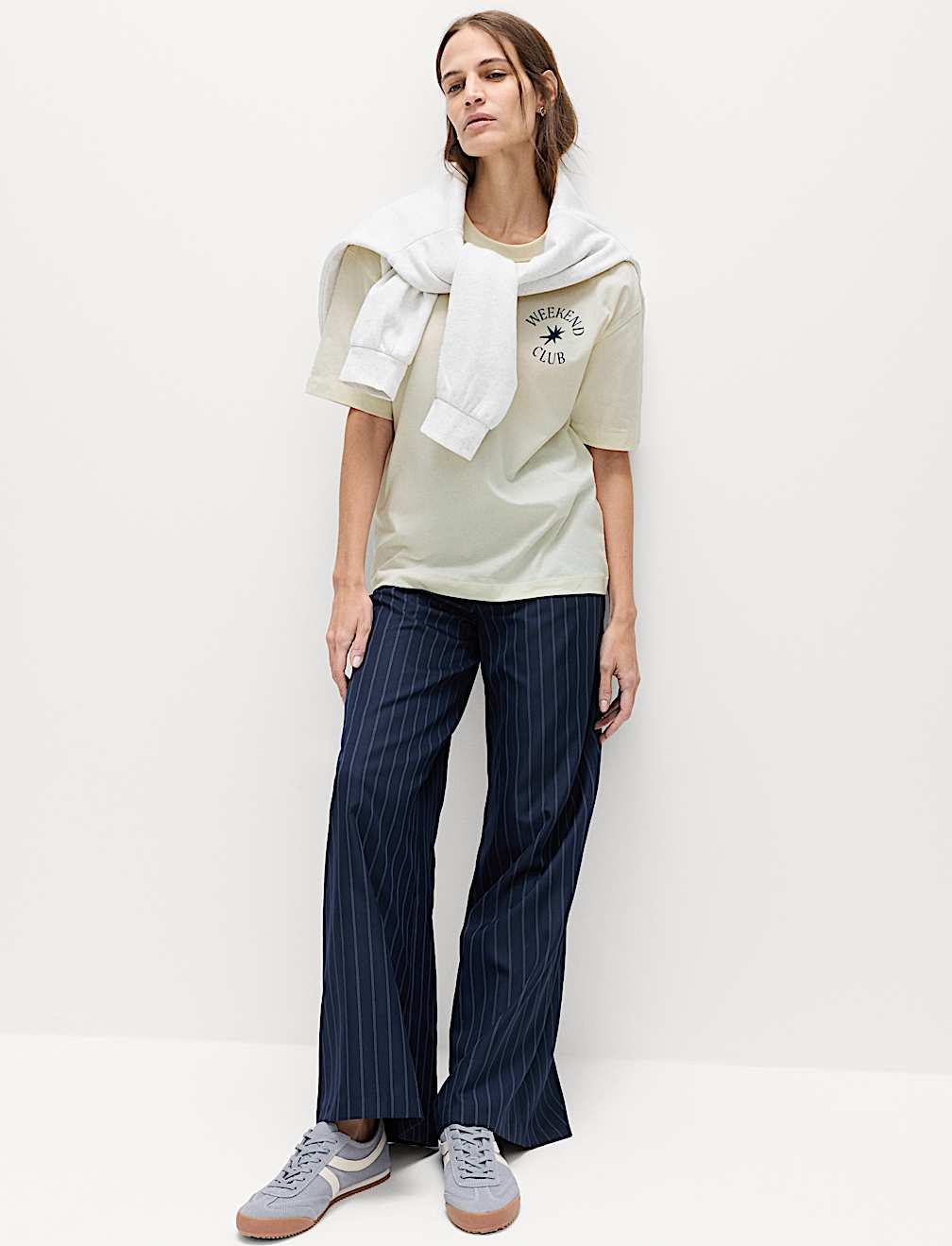 Cotton Rich Graphic Oversized T-Shirt