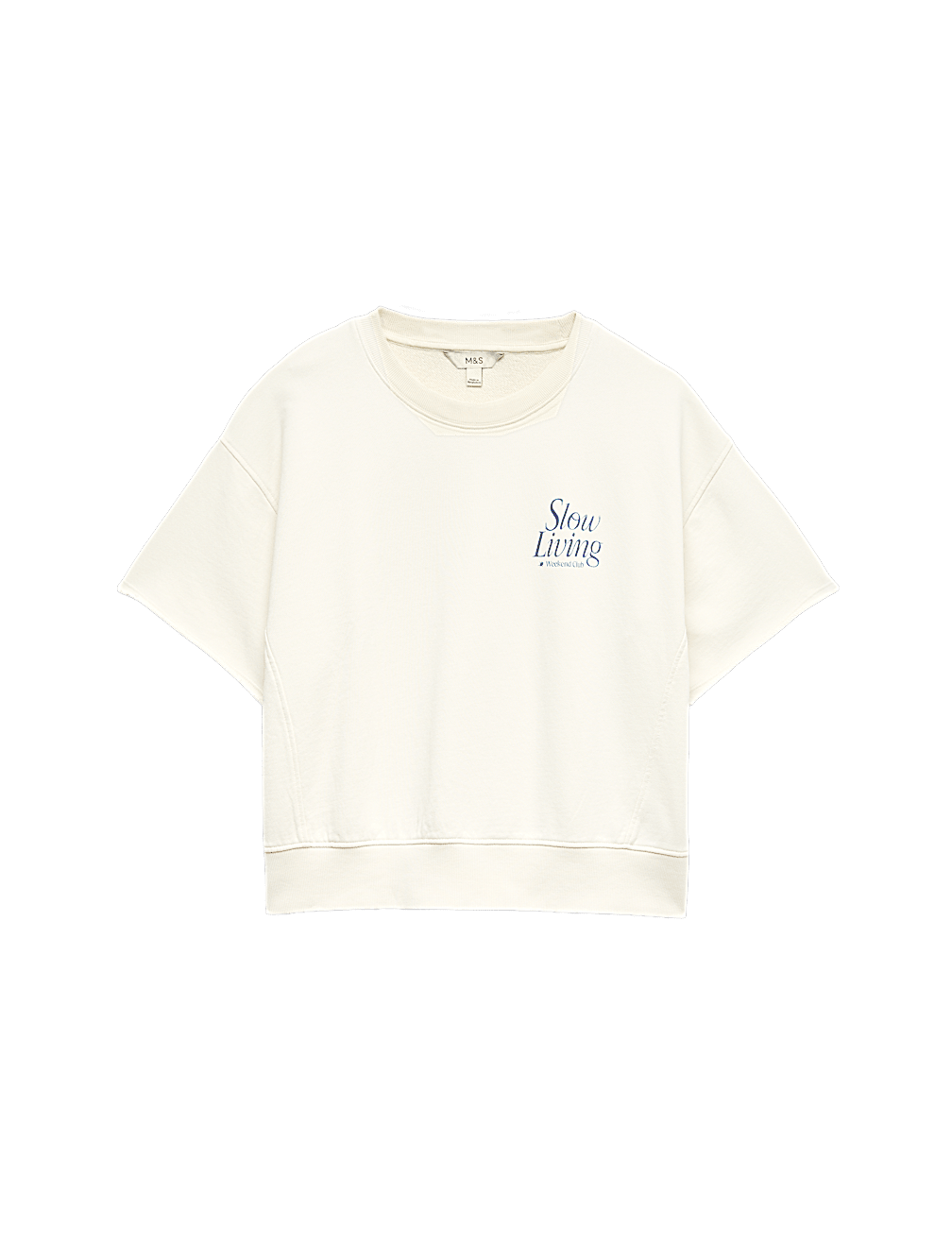 Pure Cotton Garment Dye Sweatshirt