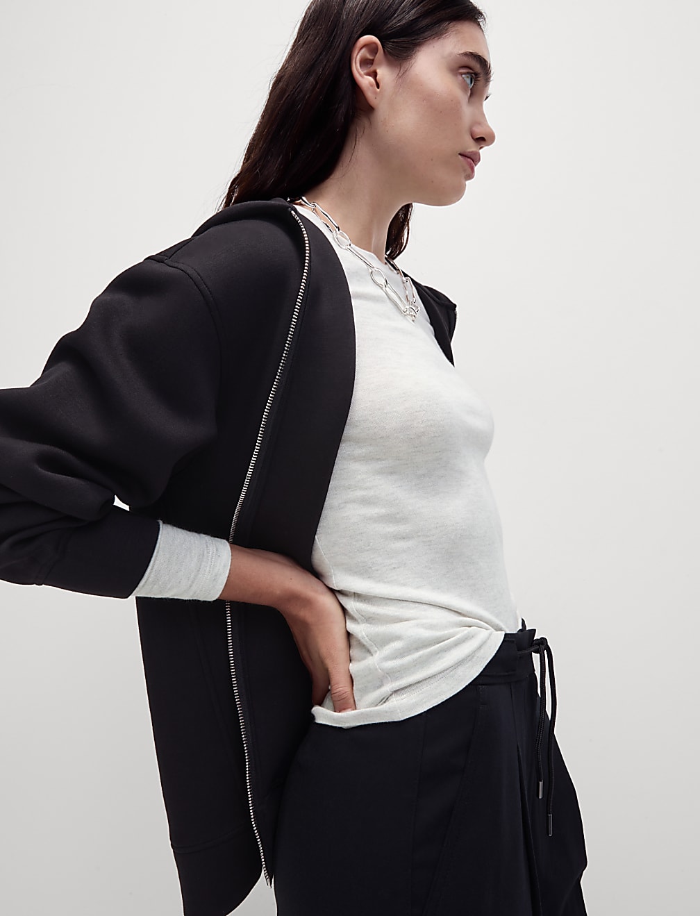 Cosy Crew Neck Slim Fit Top