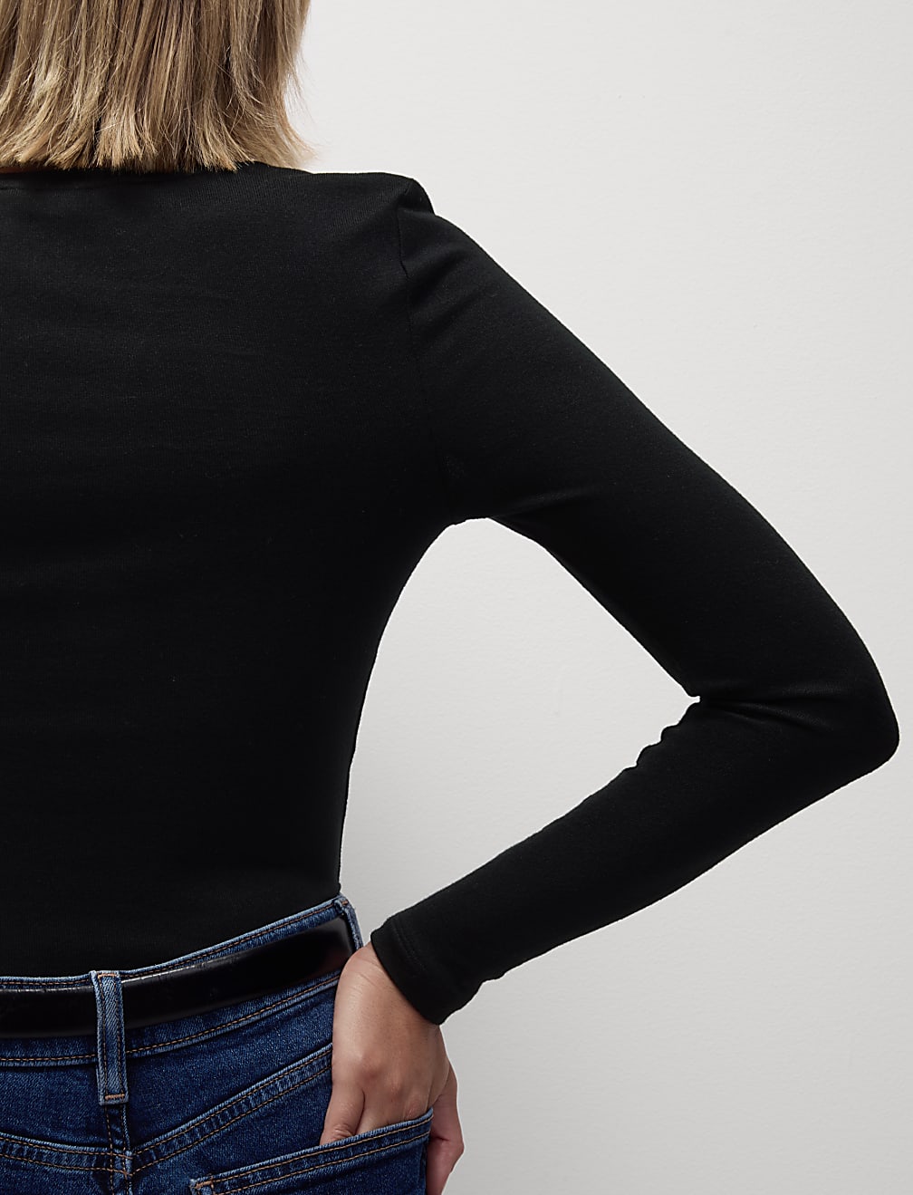 Cosy Crew Neck Slim Fit Top