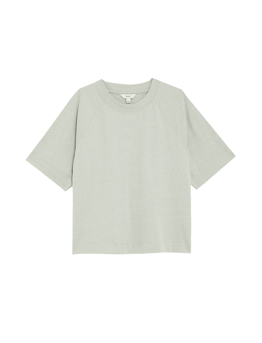 Brushed Cotton Blend Textured Top