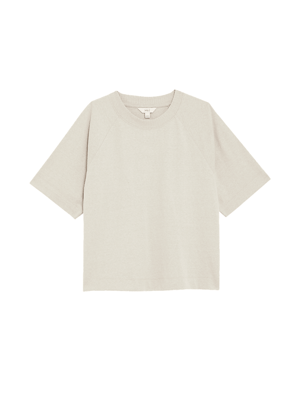 Brushed Cotton Blend Textured Top