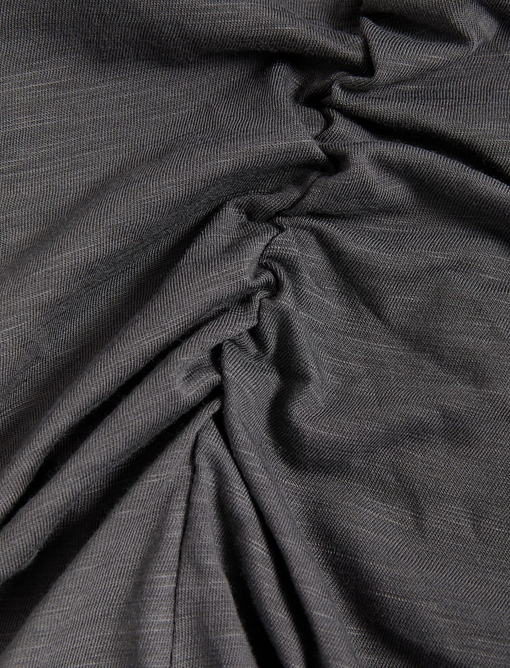 Cotton Modal Ruched Top