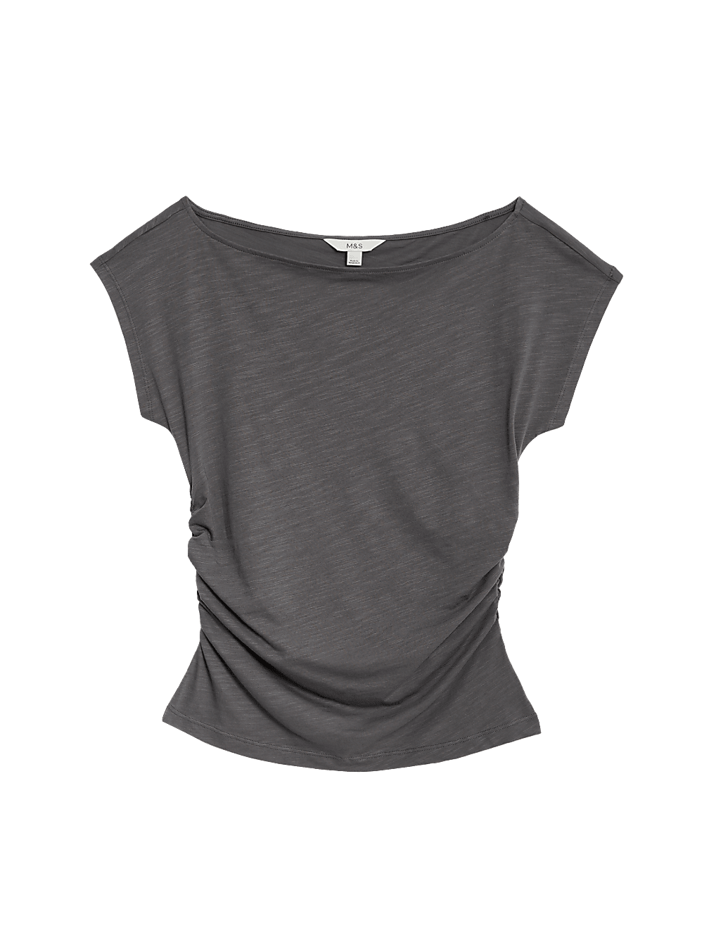Cotton Modal Ruched Top