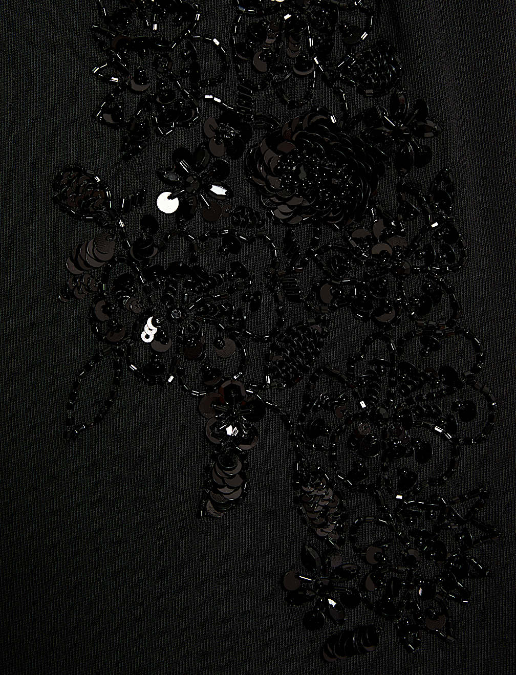 Pure Cotton Jersey Embellished Top