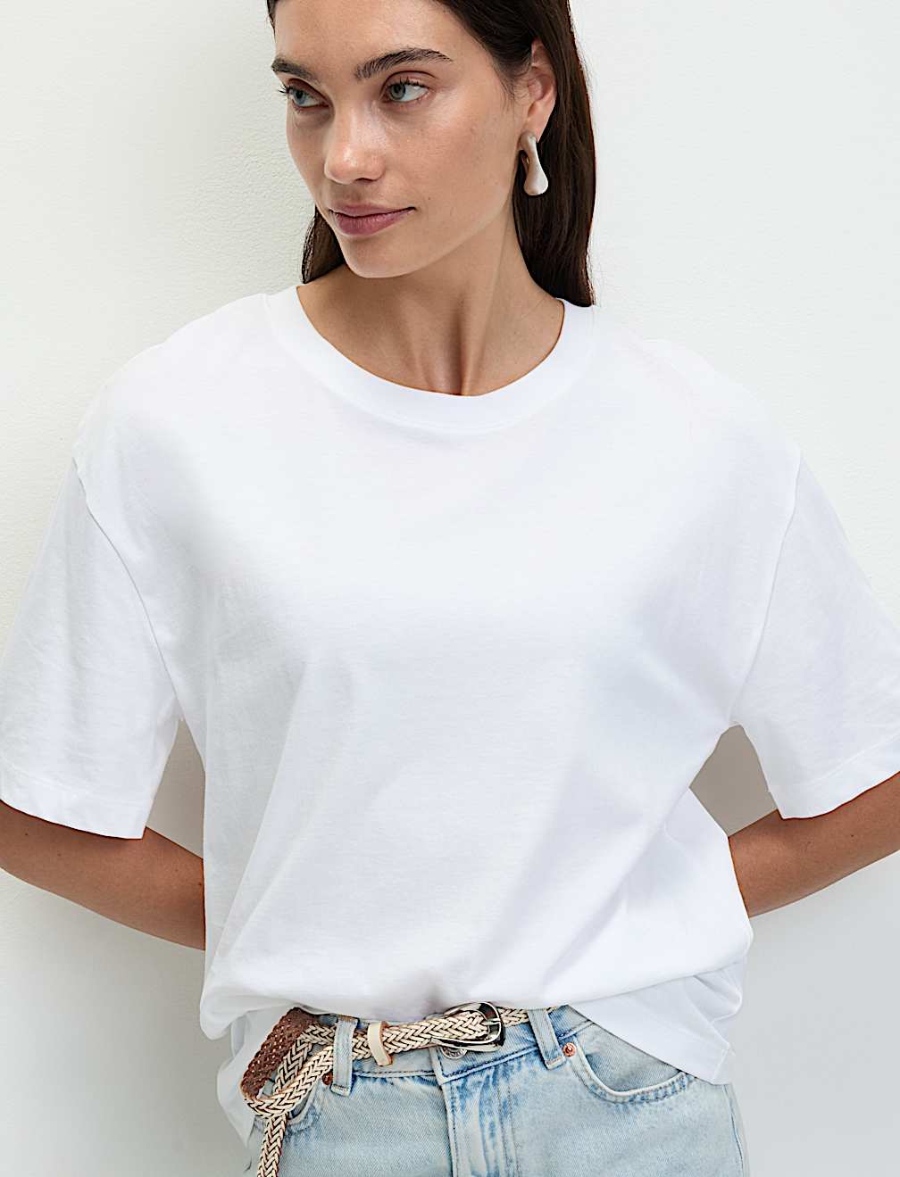 Pure Cotton Oversized T-Shirt