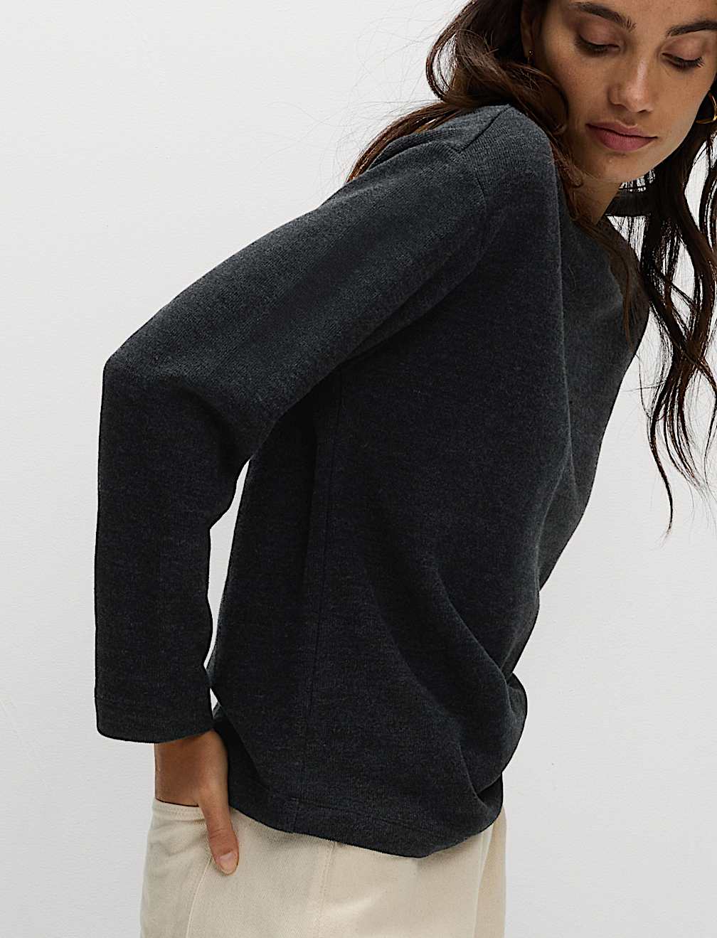 Cotton Rich Cosy Sweatshirt