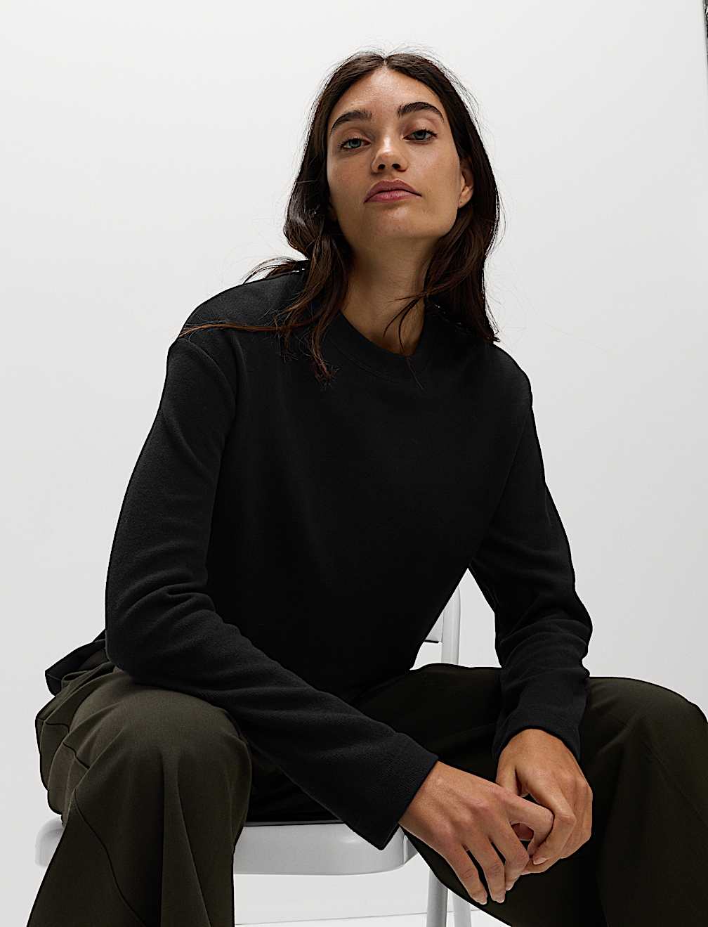 Cotton Rich Cosy Sweatshirt