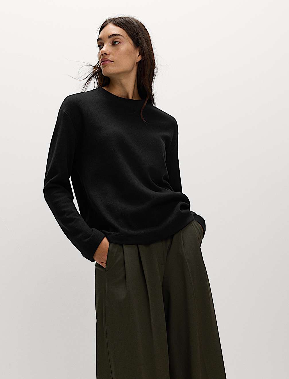 Cotton Rich Cosy Sweatshirt