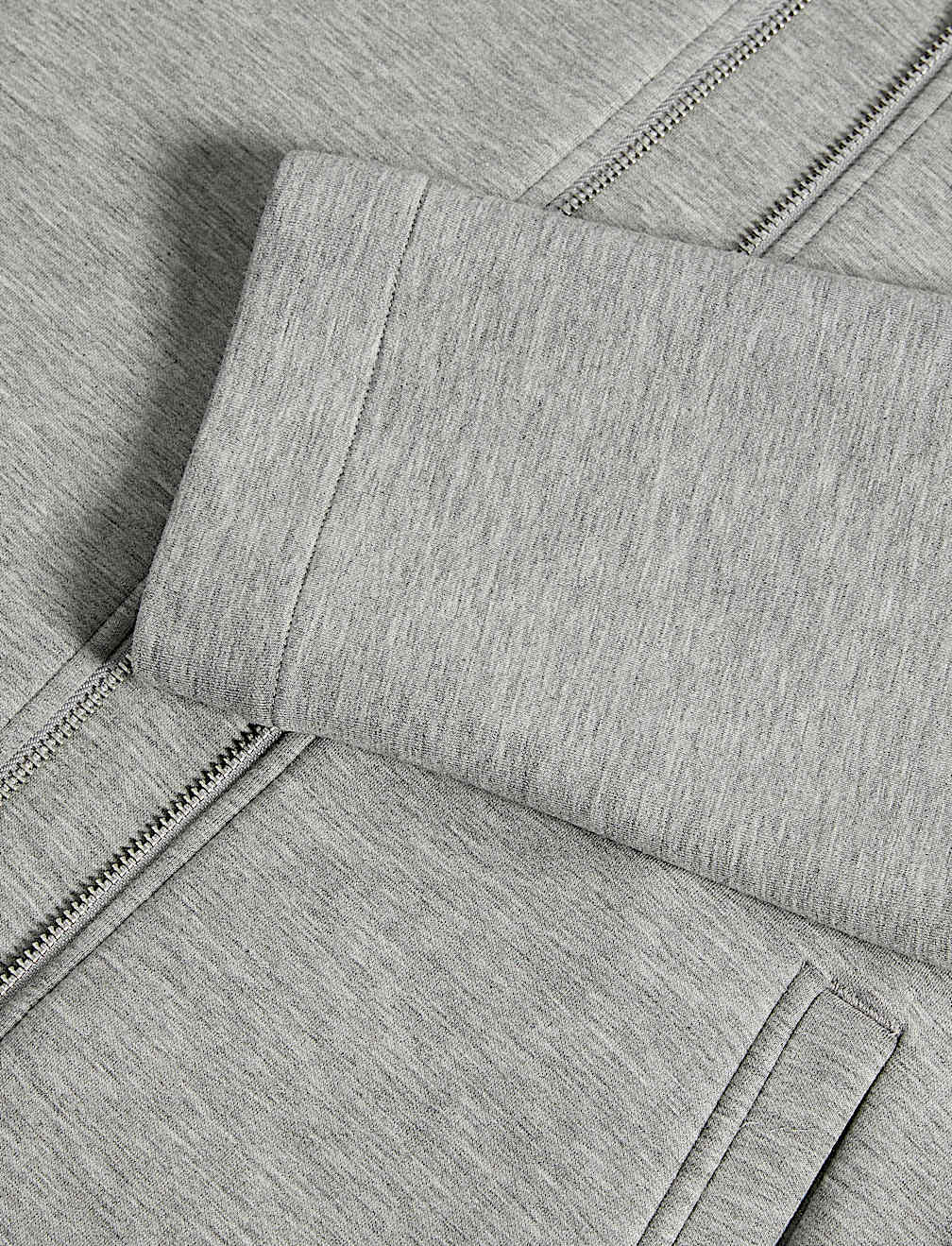 Scuba High Neck Zip Up Sweatshirt