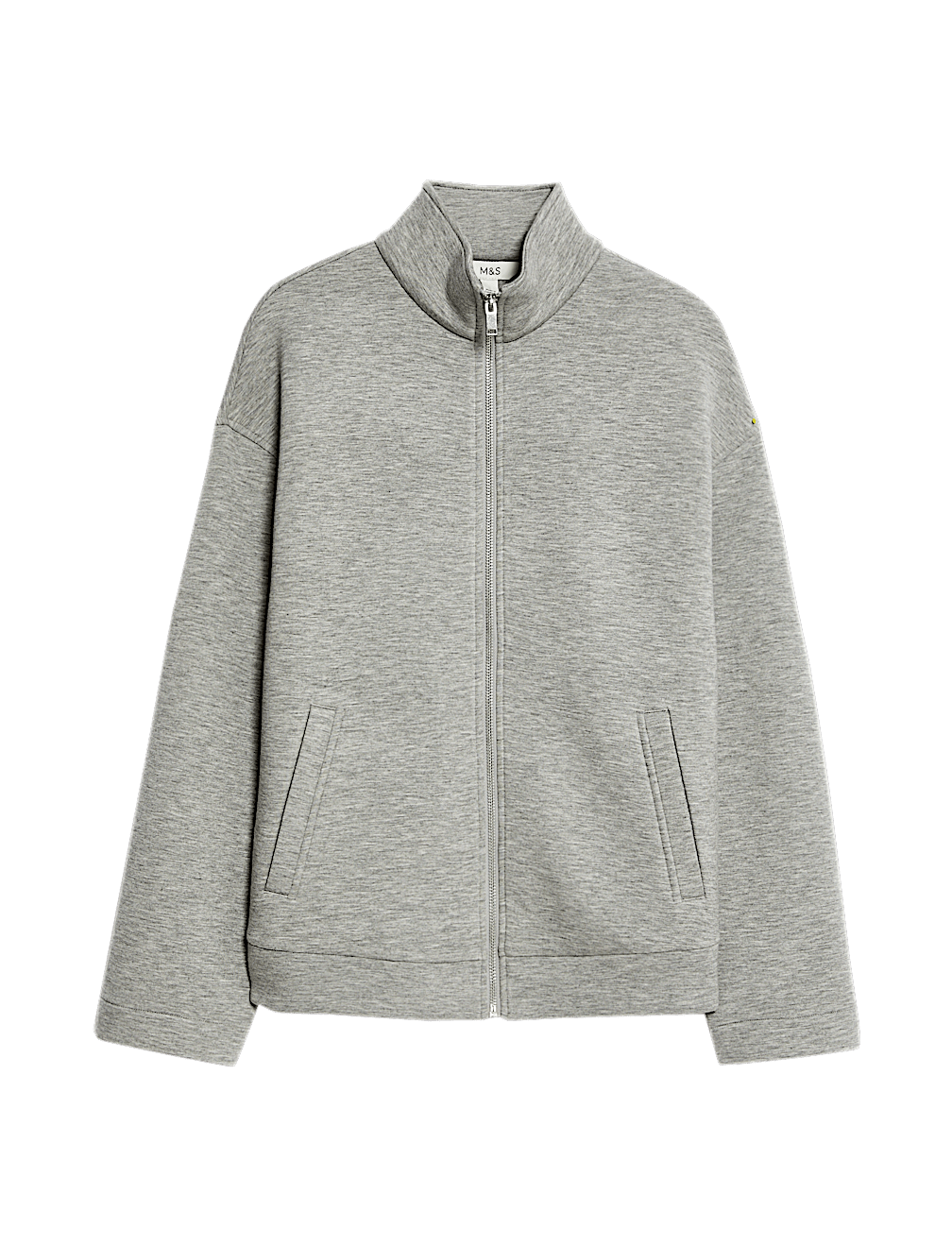 Scuba High Neck Zip Up Sweatshirt