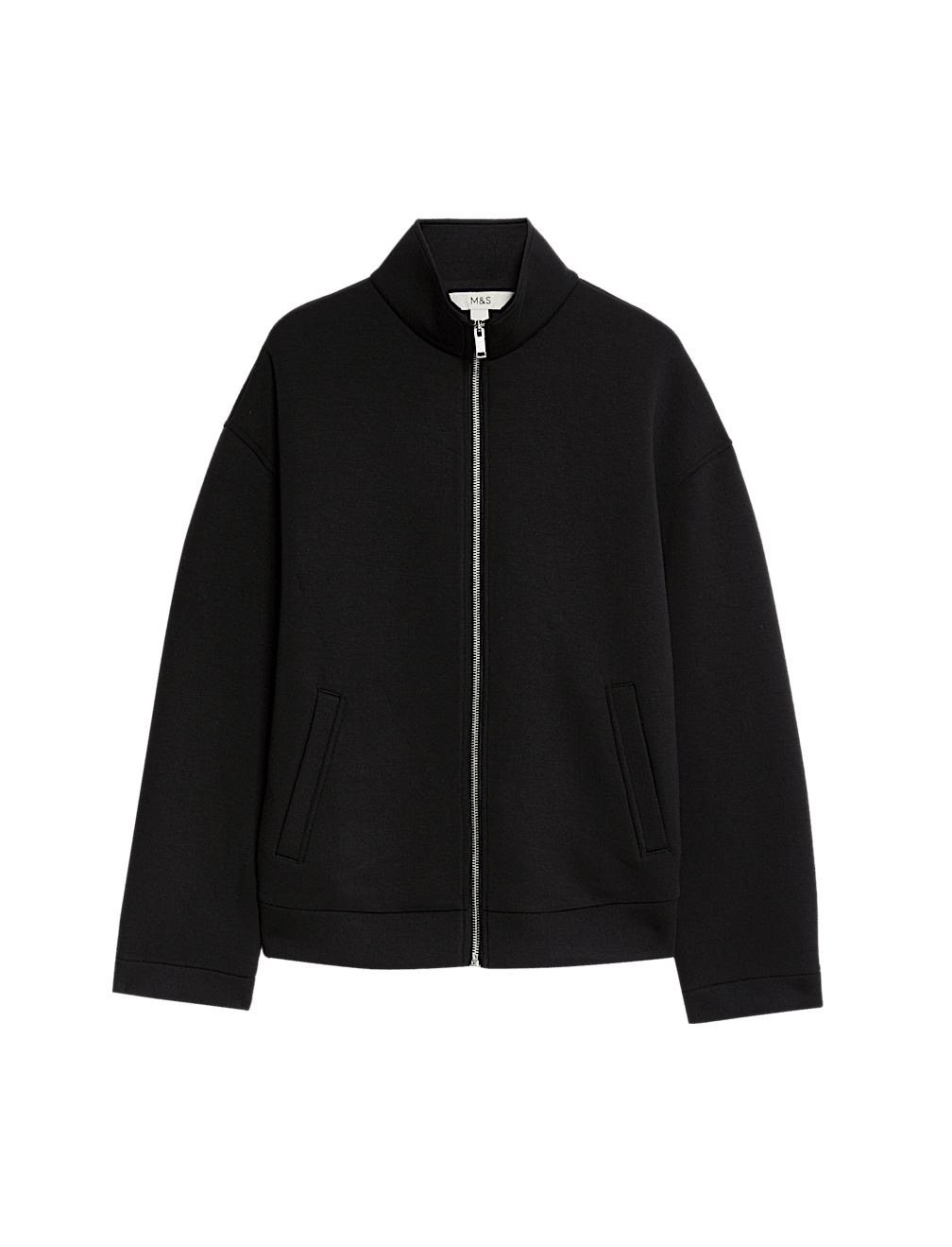 Scuba High Neck Zip Up Sweatshirt