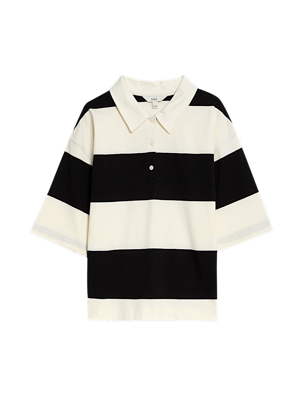 Striped Polo Top
