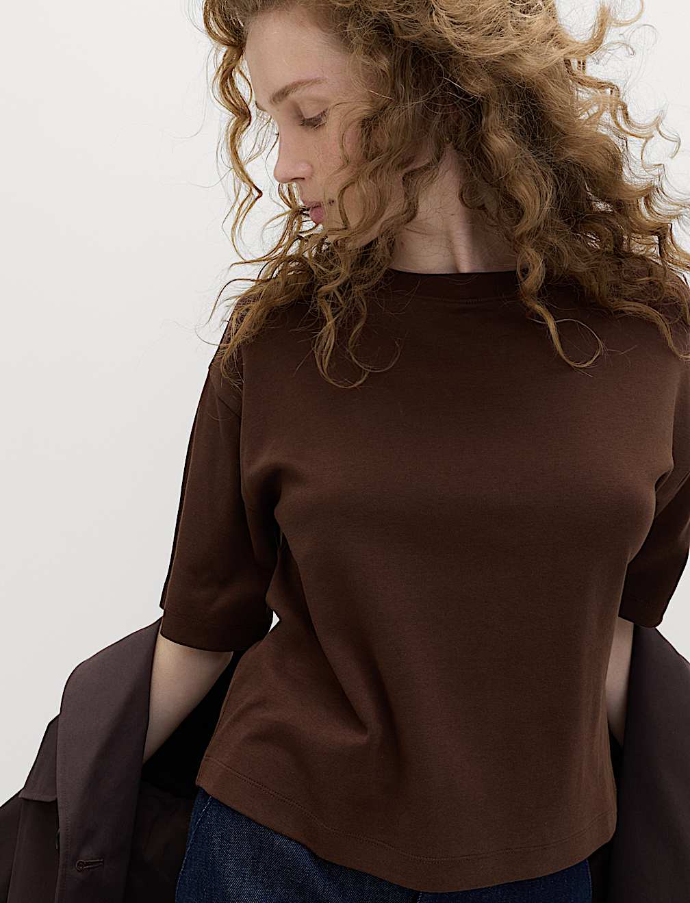 Pure Cotton Heavyweight Boxy Top