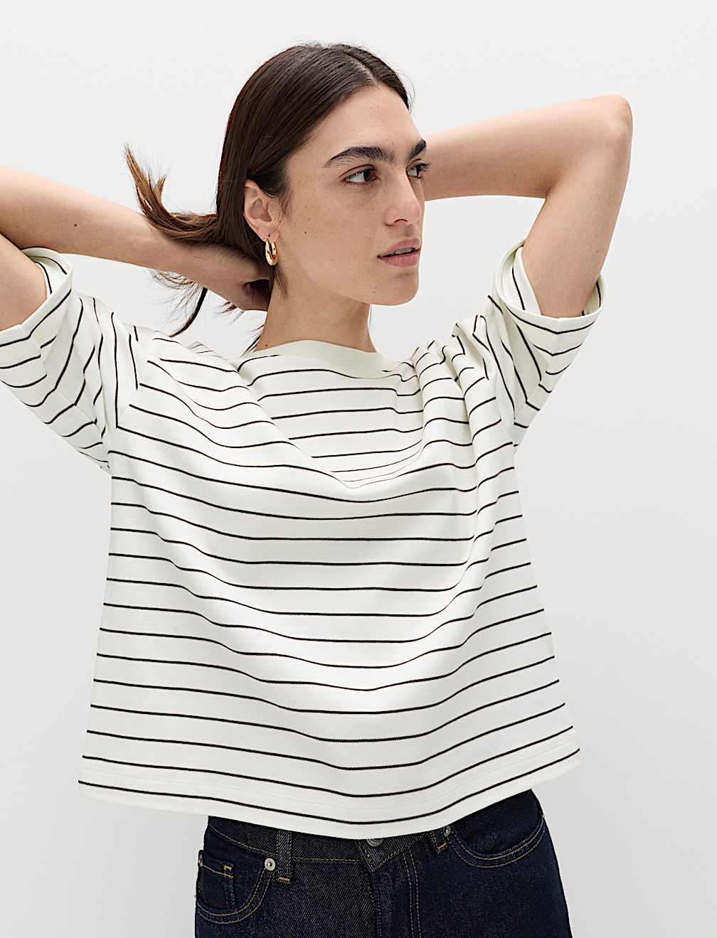 Pure Cotton Heavyweight Boxy T-Shirt