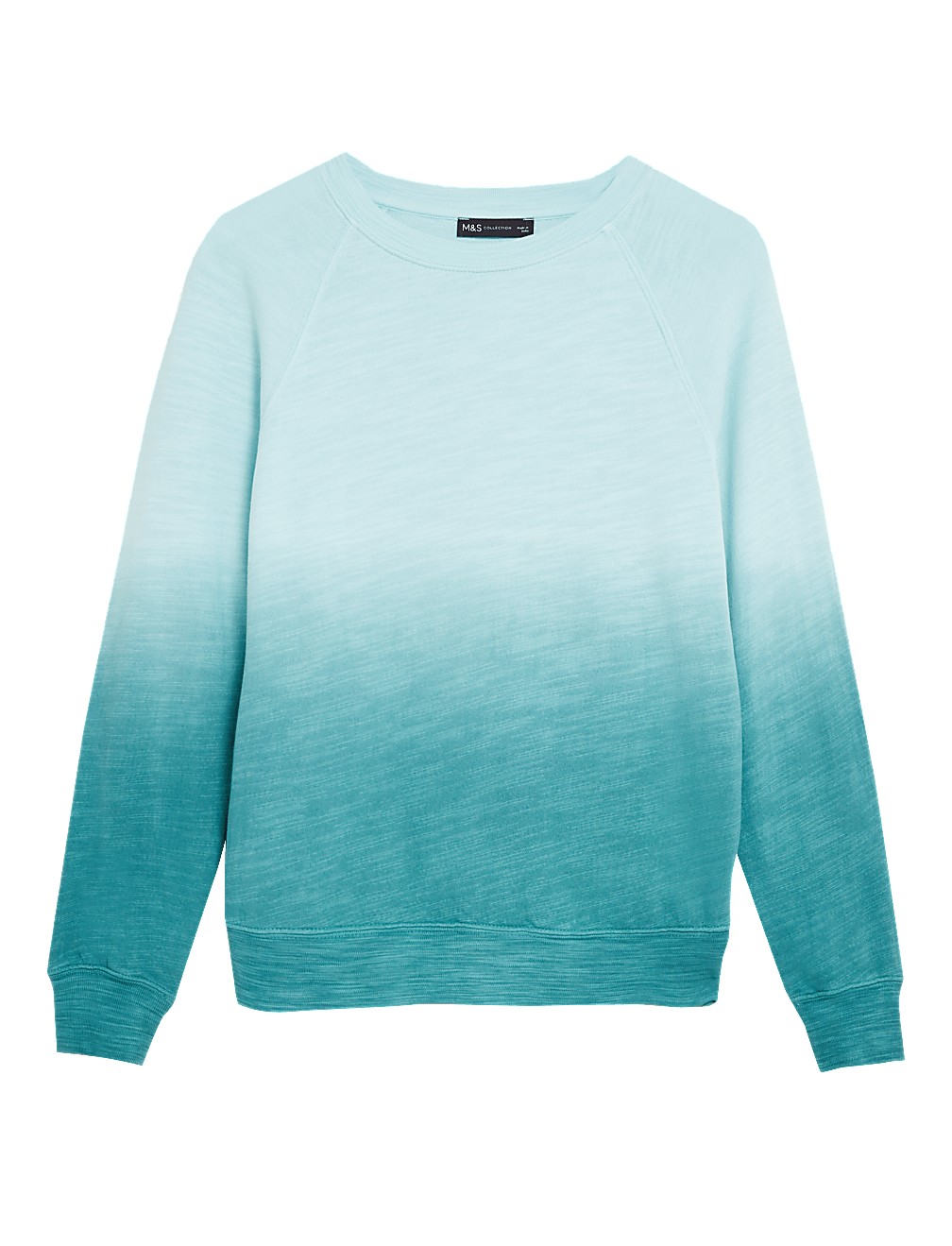 Pure Cotton Tie Dye Crew Neck Sweatshirt