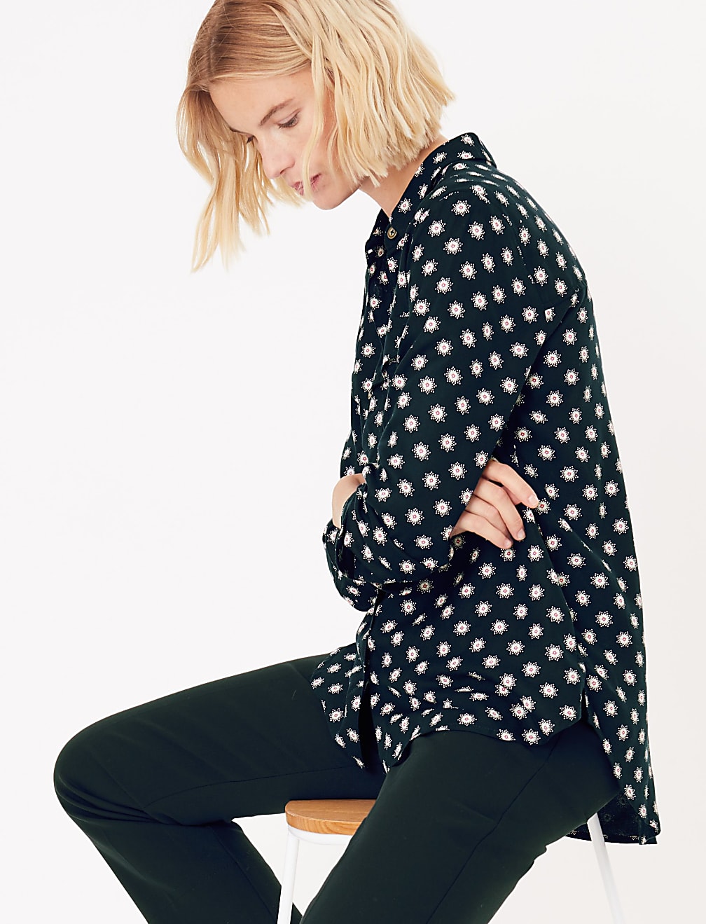 Floral Relaxed Fit Shirt